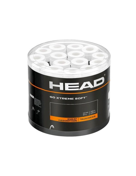 Overgrip Head 60 Xtremesoft Blanco | Ofertas de pádel